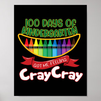 Póster - 100 Días De Jardín De Niños Me Hicieron Sentir C