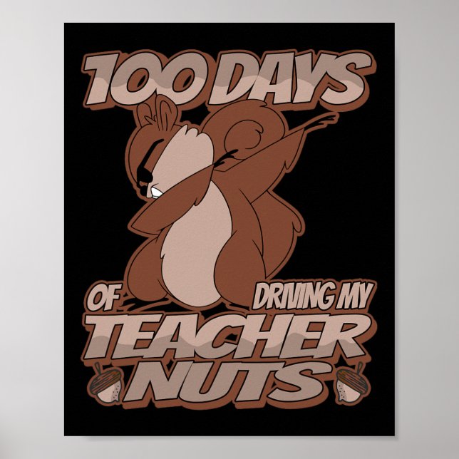 Póster 100 Días De Manejar A Mis Maestros Nueces - Dabbin (Frente)