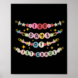 Póster 100 Días De Pulsera De Primer Grado