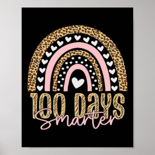 Póster 100 días del leopardo arcoiris
