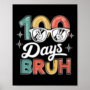 Póster 100 Días Escolares 100º Día De La Escolaridad