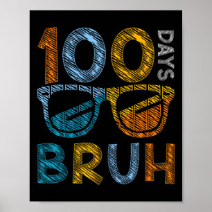 Póster 100 Días Escolares 100º Día De La Escolaridad