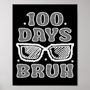 Póster 100 Días Escolares 100º Día De La Escolaridad