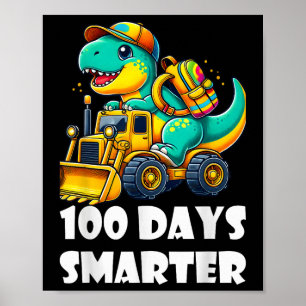 Póster 100 Días Escolares 100º Día De La Guardería