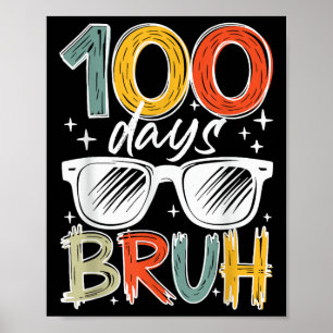 Póster 100 Días Escolares 100 Día Escolar De Niños B