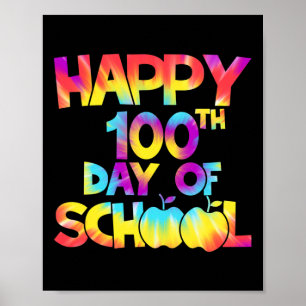 Póster 100 Días Escolares El 100° Día Del Profesor Escola