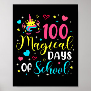 Póster 100 días mágicos de Chicas de Unicornio