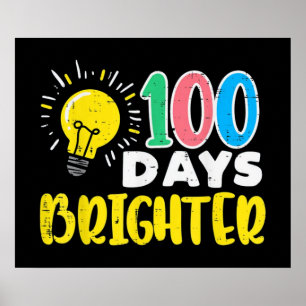 Póster 100 días más brillantes