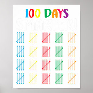 Póster 100 días más inteligentes