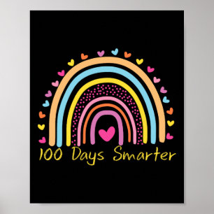 Póster 100 Días Más Inteligentes En El Arcoiris