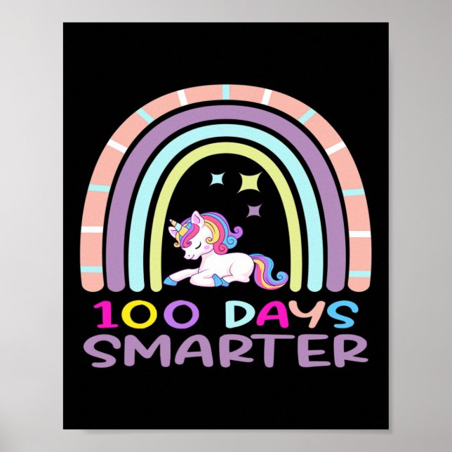 Póster 100 Días Más Inteligentes En La Universidad Arcoir (Frente)