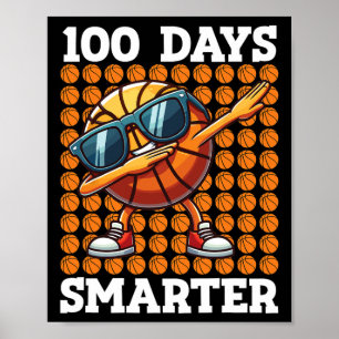 Póster 100 Días Más Inteligentes Niños De Esquemas 100 Dí