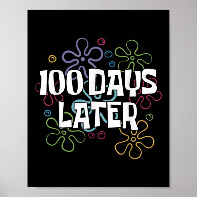 Póster 100 Días Más Tarde Campaña 100 Días De Maestría Es (Frente)