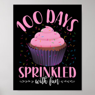 Póster 100 Días Rodeados Con Divertidos 100 Días De Copa