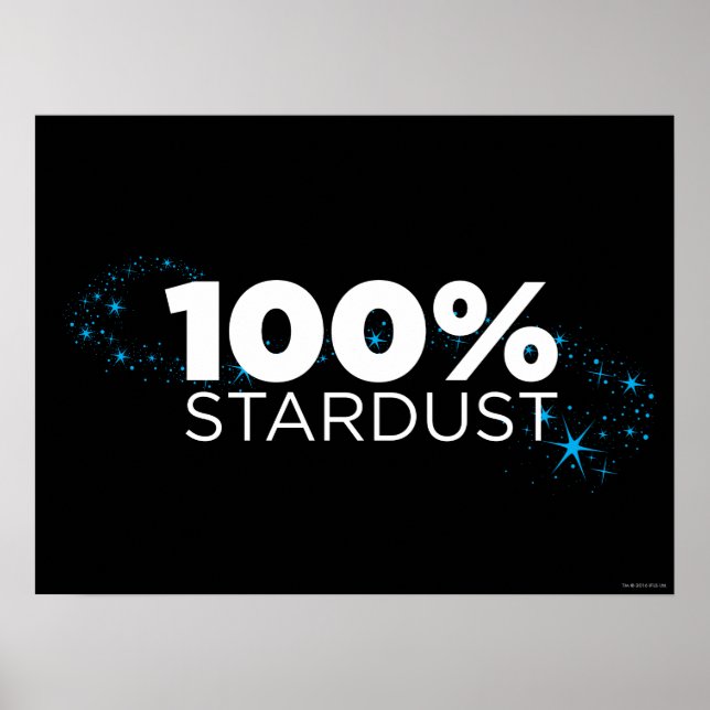 Póster 100% Stardust (Frente)