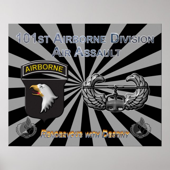 Póster 101ª División Aérea (Frente)