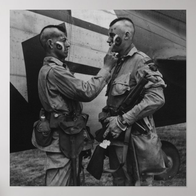 Póster 101.ª paraguas aerotransportadas (Frente)