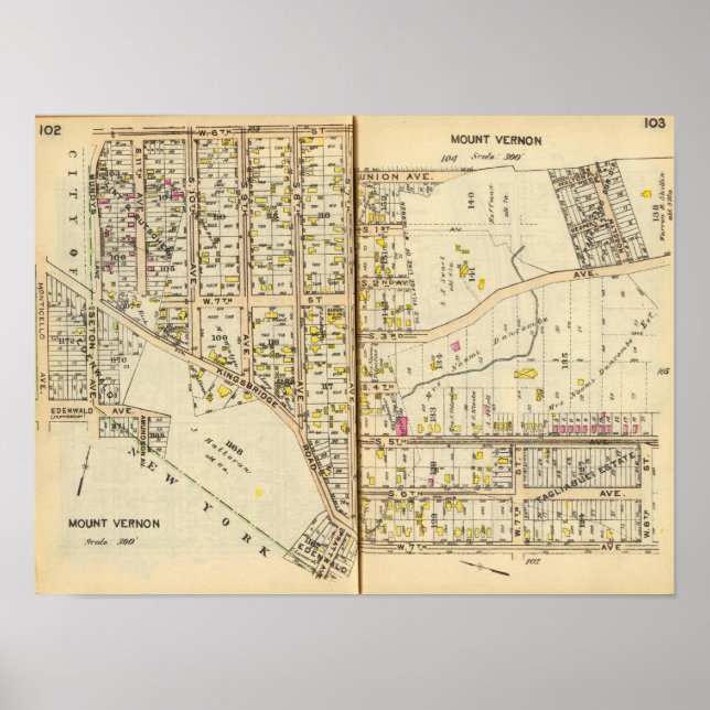 Póster 102103 Mt Vernon (Frente)