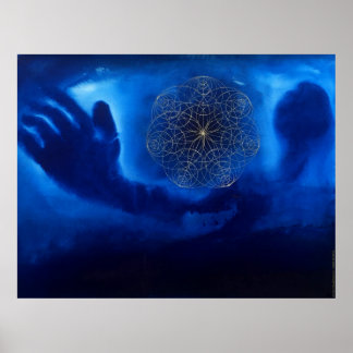 Póster #107. Pintado de siete armoniques espirituales