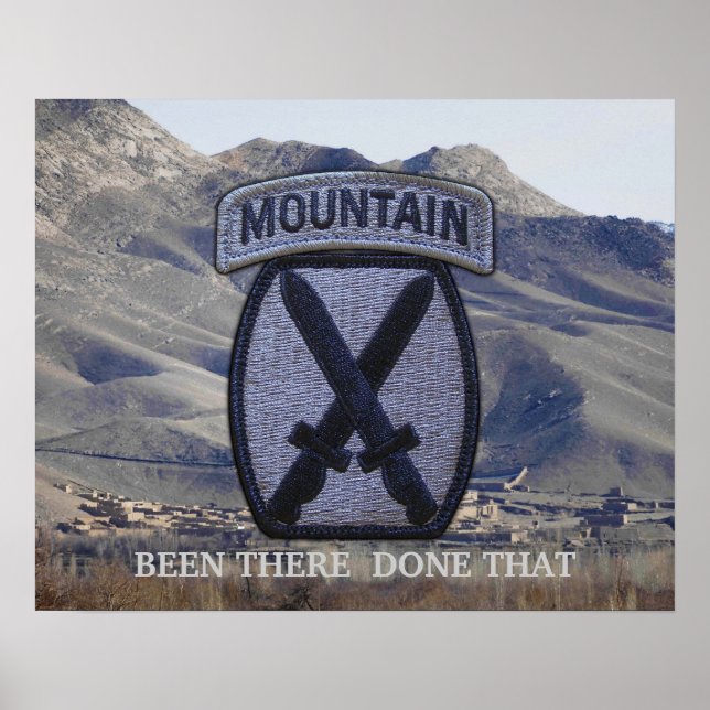 Póster 10.º Poster de Parche Fort Drum (Frente)