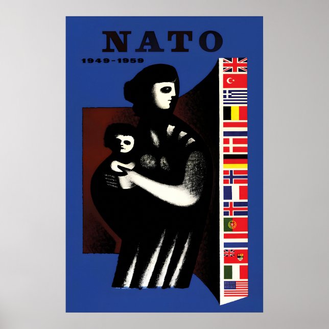 Póster 10 años OTAN 1949-1959 (Frente)