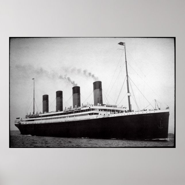 PÓSTER 10 DE ABRIL DE 1912 SALIENTES TITANITARIOS DEL SUR (Frente)