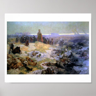 Póster #10 Después de la batalla de Grunwald, Mucha
