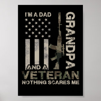 Póster 10 Soy un regalo angustiado para papá abuelo veter