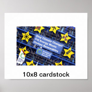 Póster 10x8 de cartón