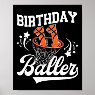Póster 11º Cumpleaños de Sketll jugador de Sketll de once