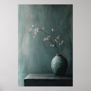 Póster 1134 Fuerza Y Calma De Un Minimalismo Floral - Hol