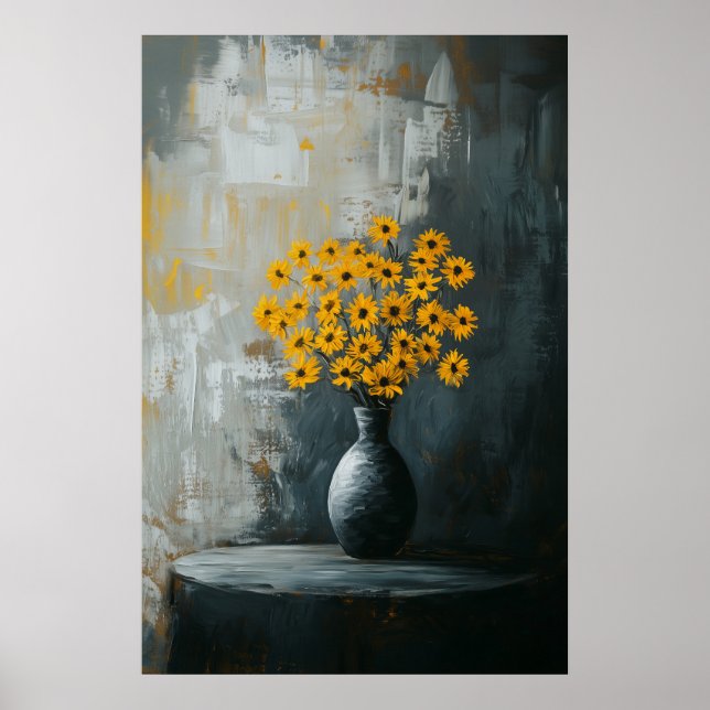 Póster 1135 Fuerza Y Tranquilidad De Un Minimalismo Flora (Frente)