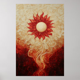 Póster 1144 Fuego Y Agua