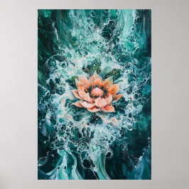 Póster 1145 Fuego Y Agua