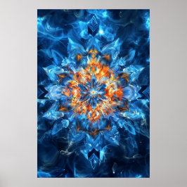 Póster 1152 Fuego Y Agua