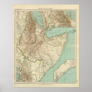Póster 11617 Eritrea, Etiopía, Somalia