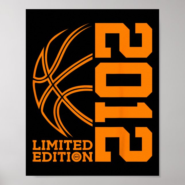 PÓSTER 11.º CUMPLEAÑOS BASKETBALL LIMITED EDITION 2012 (Frente)