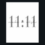 Póster 11:11 Hacer Un Deseo<br><div class="desc">11:11 Hacer Un Deseo</div>