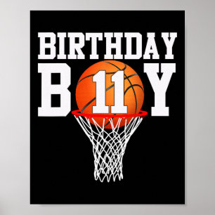 Póster 11 años Deporte Baloncesto de 11 años
