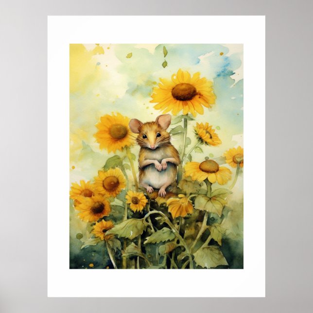 Póster 11 de 17 Sunflower Garden Miceville (Frente)