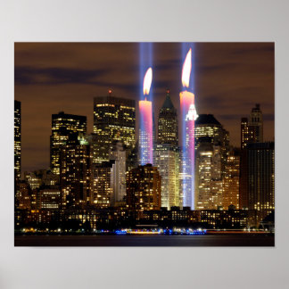 Póster "11 de septiembre" "Nueva York"