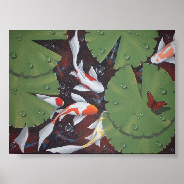 Póster 11 koi (Frente)