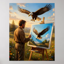 Póster 11 X 14 Descargable El Artista Águila