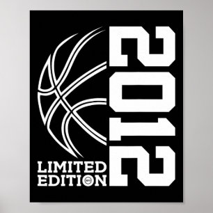 Póster 11th Birthday Basketball Limited Edition 2012 1