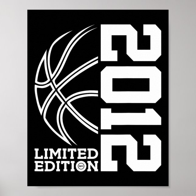 Póster 11th Birthday Basketball Limited Edition 2012 1 (Frente)