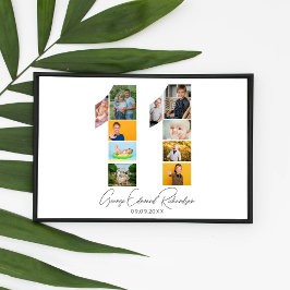 Póster 11th Birthday Photo Collage Poster Keepsake