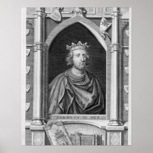 Póster 1207-72) reyes de Henry III (de Inglaterra a