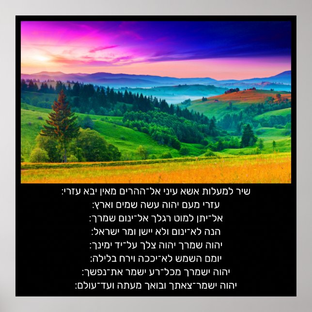 Póster 121 מ ז מ ו ר Poster (Frente)