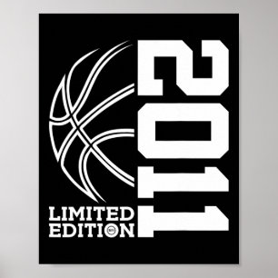 Póster 12.º Birthday Basketball Limited Edition 2011