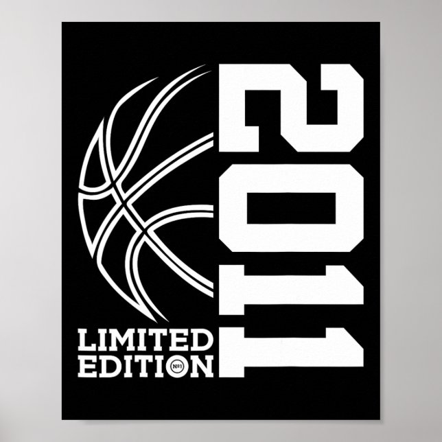 Póster 12.º Birthday Basketball Limited Edition 2011 (Frente)